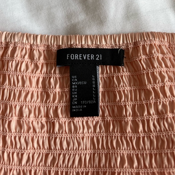 Forever 21 Silk Crop Top - Picture 3 of 3